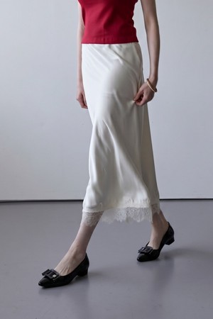 Vera Square Bow Comfort Pumps 펌프스 4cm -WS9026 (3color)