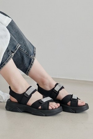 Vench Cristal Flatform Sandal 플랫폼 샌들 5cm -US9052 (1 color)