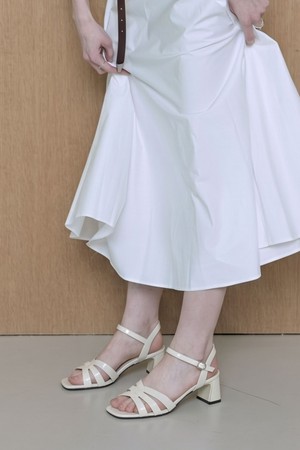 Voile Multi Strap Modern Sandal 스트랩 샌들 6.5cm -US9066 (2color)
