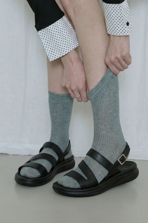 Breeze Multy Strap Comfort Sandal 스트랩 샌들 4.5cm -WS9058 (2color)