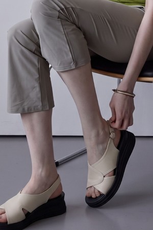 Nova Morden Strap Sandal 스트랩 샌들 6.5cm -WS9050 (2color)