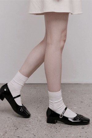 Claud Soft fit elastic banding MJ pumps 펌프스 미들힐 3.5cm -WA9019 (1color)