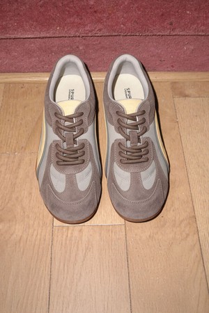 Stride Leather Softly Sneakers 소가죽 스니커즈 5.5cm -WA9007 (2color)