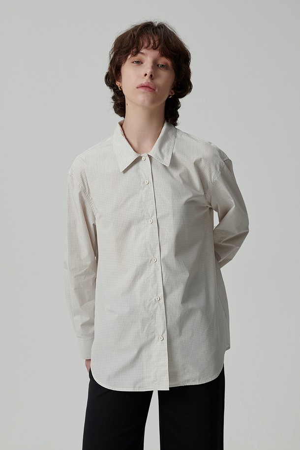 STUDIO SÉCANTE - 셔츠 - SERENA Shirt (Sakura Check)