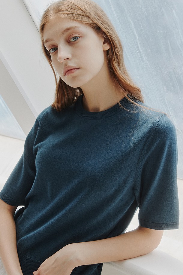 STUDIO SÉCANTE - 스웨터 - TERSO Merino Wool Knit (Atlantic)