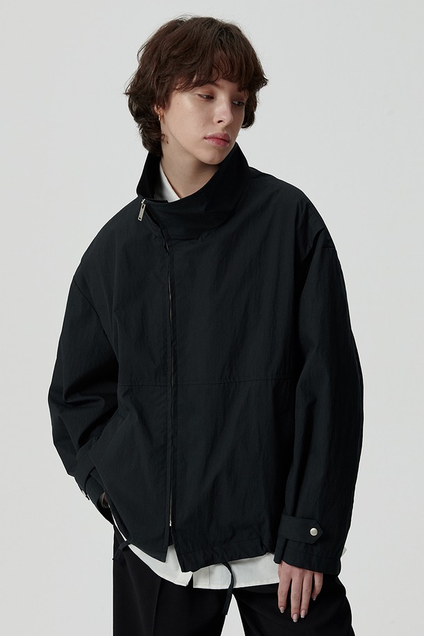 STUDIO SÉCANTE - 점퍼 - DIMPLE Essential Jumper (Ash Black)