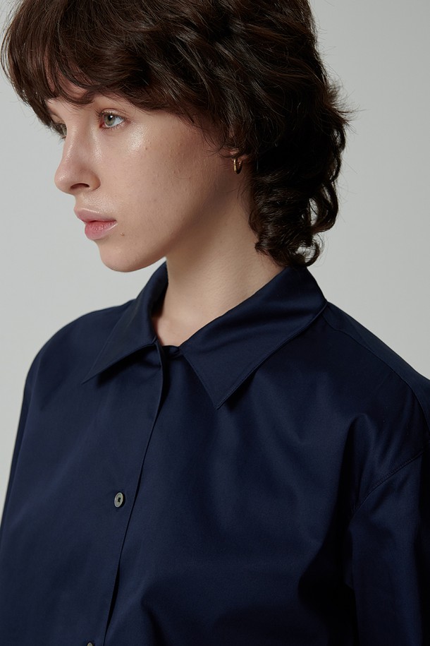 STUDIO SÉCANTE - 셔츠 - TAIRA Shirt (Dark Sapphire)