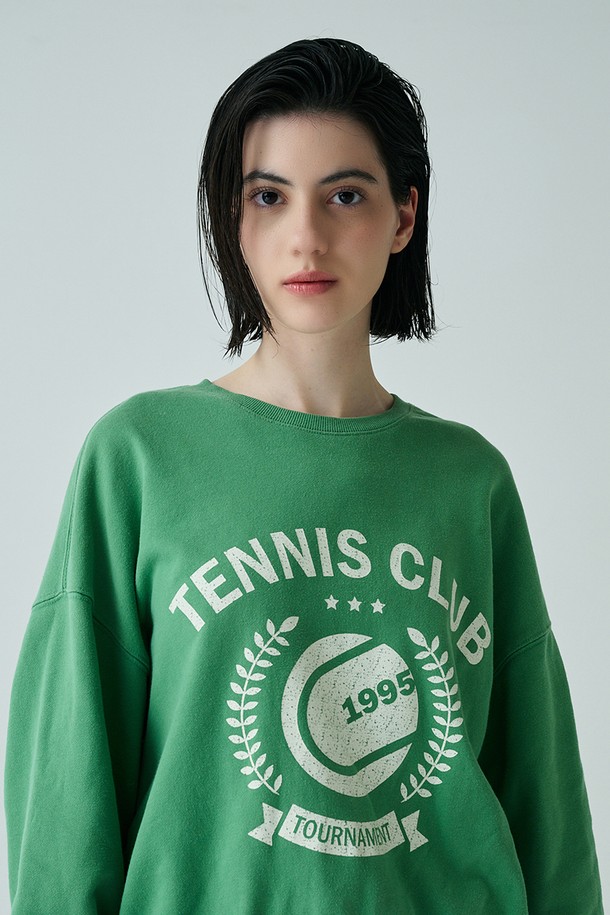 STUDIO SÉCANTE - 스웻셔츠 - STUDIO Daily Sweat (Apple Green)