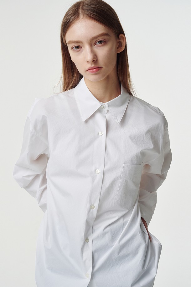 STUDIO SÉCANTE - 셔츠 - LEN Shirt (White Flower)