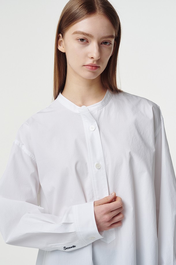 STUDIO SÉCANTE - 셔츠 - LUNA Shirt (White Moon)