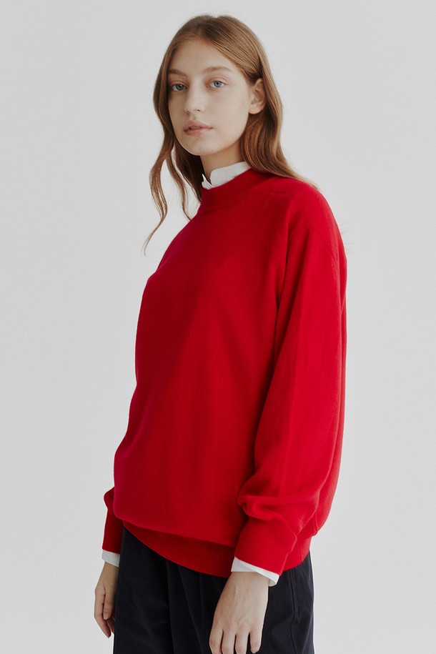 STUDIO SÉCANTE - 스웨터 - FREYA Merino Wool Knit (Scarlet Flower)