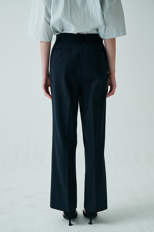 STUDIO SÉCANTE - 롱/미디팬츠 - ARES Wool Pants (Kara sea)