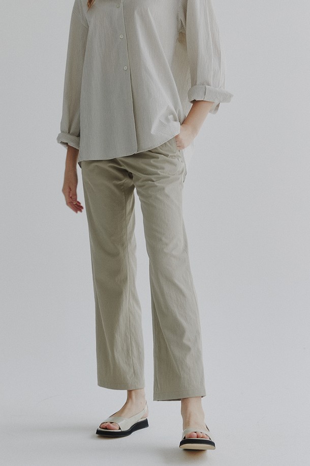 STUDIO SÉCANTE - 롱/미디팬츠 - NICOLA Pants (London Beige)