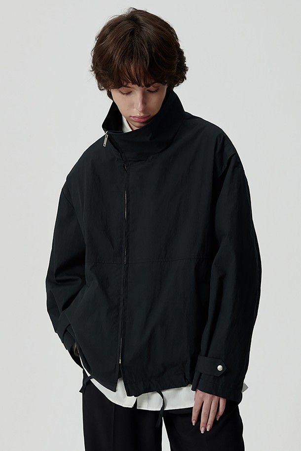 STUDIO SÉCANTE - 점퍼 - DIMPLE Essential Jumper (Ash Black)