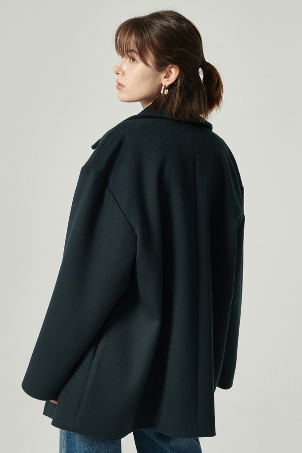 STUDIO SÉCANTE - 코트 - SAINT Cashmere Coat (Shadow of Forest)