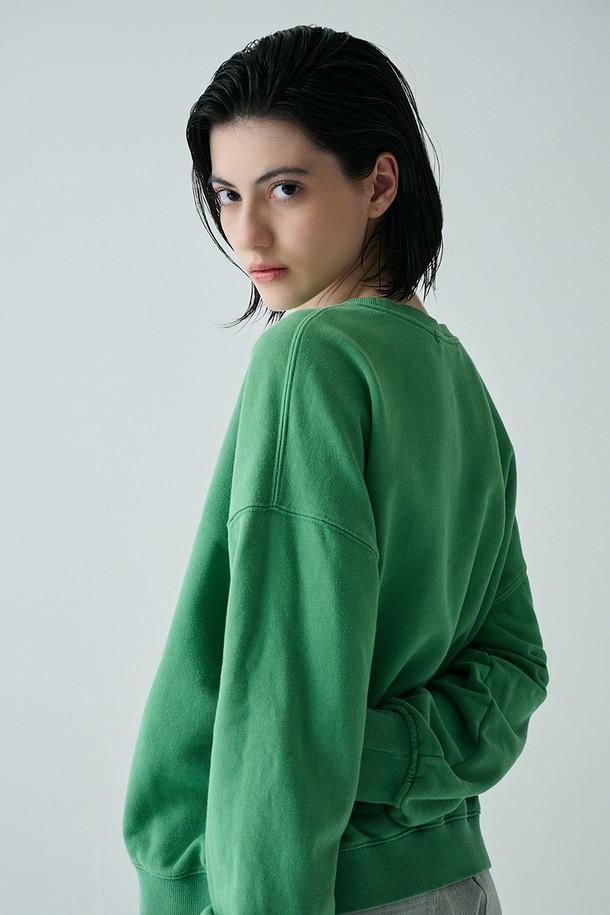 STUDIO SÉCANTE - 스웻셔츠 - STUDIO Daily Sweat (Apple Green)