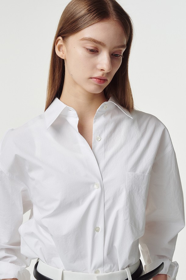 STUDIO SÉCANTE - 셔츠 - LEN Shirt (White Flower)