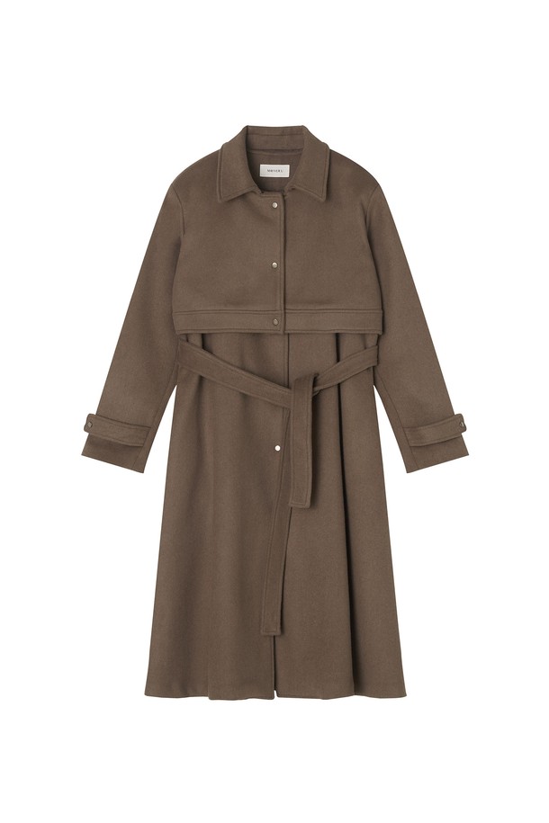 Mayver U - 코트 - Gould Three Way Coat _ Brown