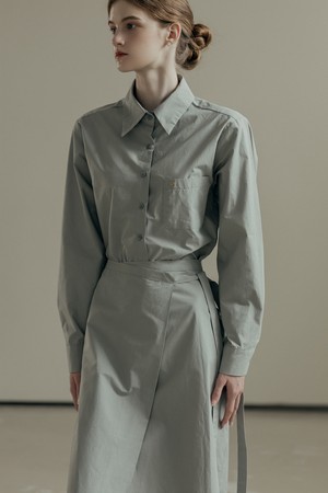 Latta Cotton Two-Piece Set _ Gray