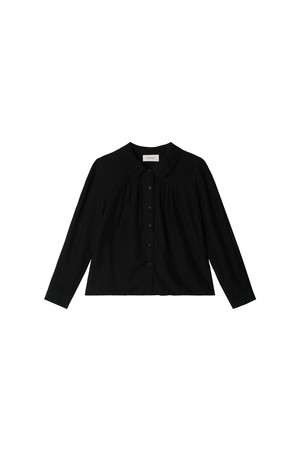 Libera Pintuck Blouse _ Black