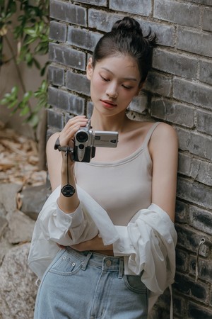 Rosso Twisted Bra Top _ Beige