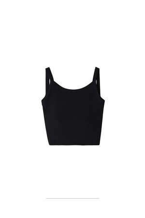 Rosso Twisted Bra Top _ Black