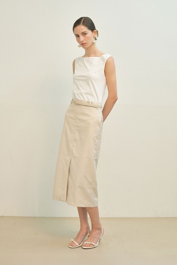 Mayver U -  - Forward H Skirt _ Beige