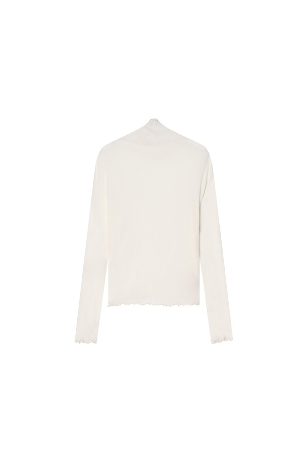 아이보리 색상의 Prim (프림) 터틀넥 티셔츠입니다. 부드러운 면 소재로 제작되어 가을과 겨울에 따뜻하게 착용할 수 있습니다. 슬림핏 크롭 기장으로, 미니멀하고 베이직한 스타일을 연출합니다. 출근룩 또는 모임룩에 미니멀, 클래식, 캐주얼 무드로 활용하기 좋습니다. 긴 소매에 무지 디자인으로 어떤 스타일에도 잘 어울립니다.
