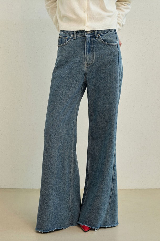 Mayver U - 데님 - Riga Denim Pants _ Blue