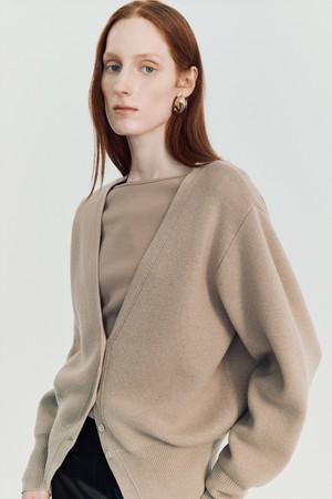 Dore wool cardigan _ Beige