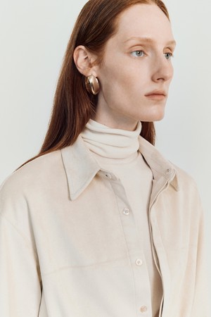 Lenna wool turtleneck t-shirt _ Ivory