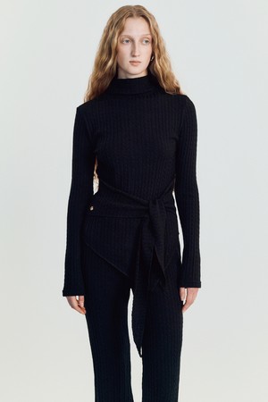 Arro Lounge Knit   _ Black