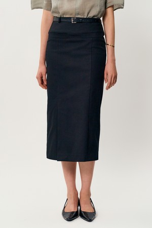 Rico cotton skirt _ Black