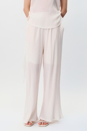 masi pleats pants _ Ivory