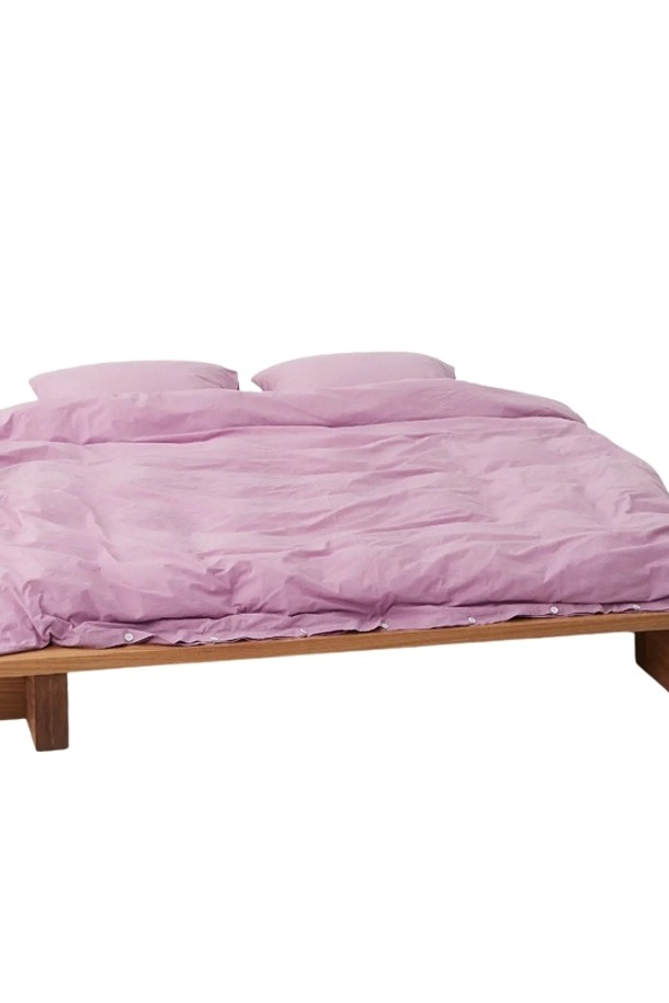 Tekla - 홈패브릭 - 테클라 Percale Single Duvet Cover Mallow Pink 140X200