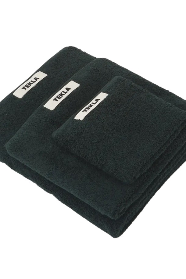 Tekla - 욕실 - 테클라 Hand Towel Forest Green 50X80