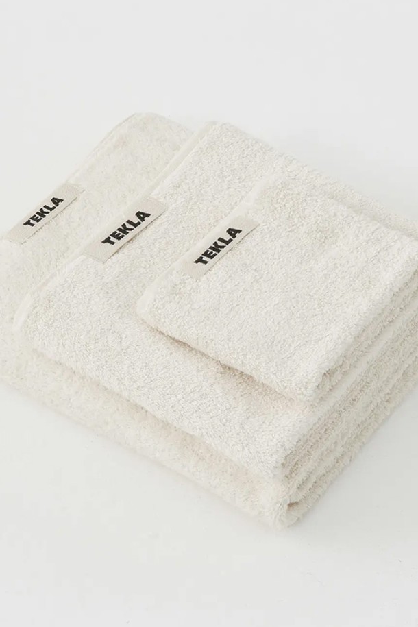 Tekla - 욕실 - 테클라 Bath Sheet Ivory 100X150