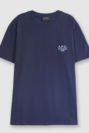 A.P.C. 아페쎄 남성 레이몬드 반팔 티셔츠 네이비 COEZC H26840 IAK