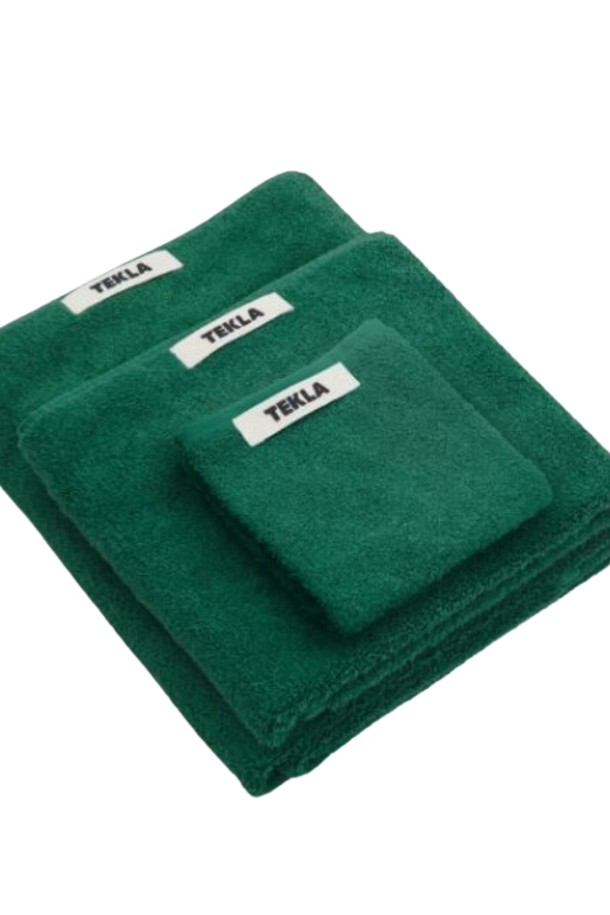 Tekla - 욕실 - 테클라 Hand Towel TEAL GREEN 50X90