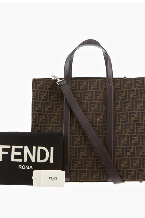 FENDI - 토트백 - 펜디 FF 자카드 토트백 7VA390 AG0M F19KW