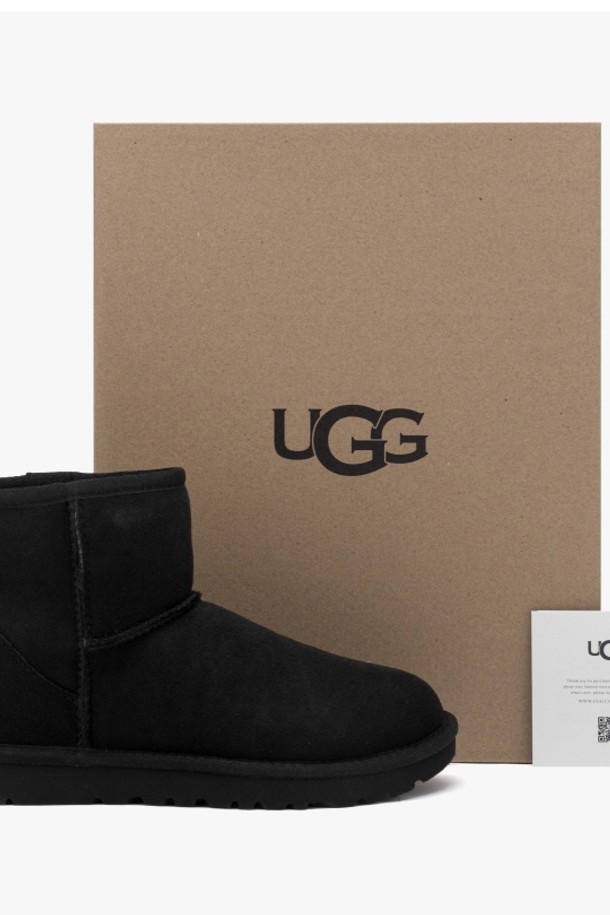 UGG - 부츠/워커 - 어그 UGG 클래식 미니 블랙 1016222 BLK 여성 부츠