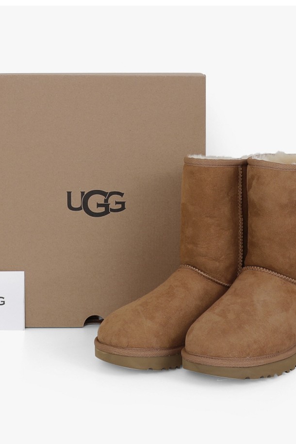 UGG - 부츠/워커 - 어그 UGG 클래식 숏 체스트넛 1016223 CHE 여성 부츠