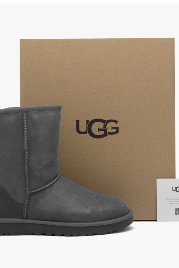 UGG - 부츠/워커 - 어그 UGG 클래식 숏 그레이 1016223 GREY 여성 부츠