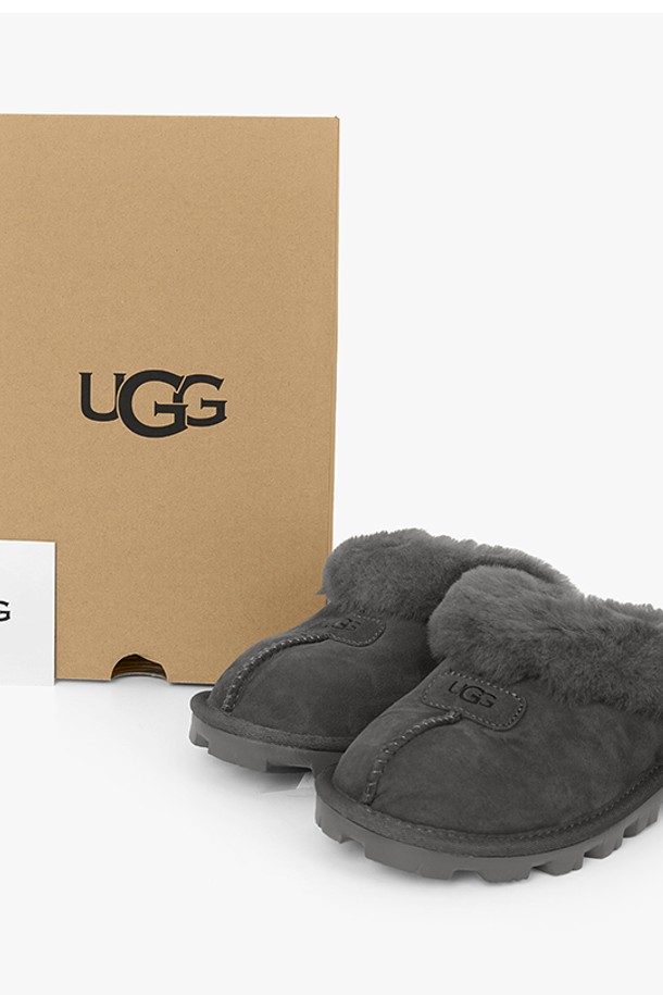 UGG - 샌들/뮬/슬리퍼 - 어그 UGG 코케트 그레이 5125 GREY 여성 슬리퍼