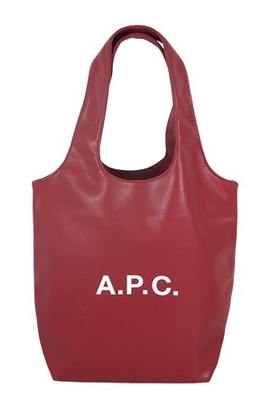 A.P.C. 아페쎄 니논 스몰 토트백 버건디 PUAAT M61861 GAC