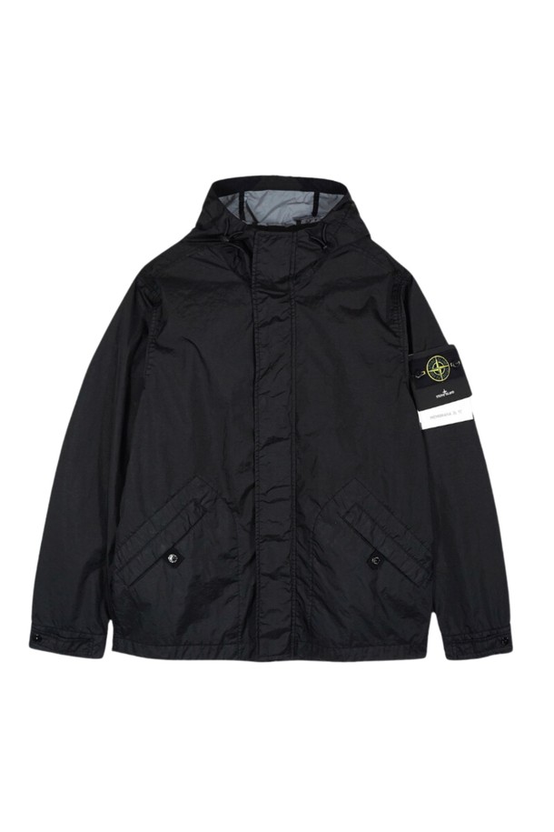 STONE ISLAND - 아노락/바람막이 - 스톤아일랜드 25SS 와펜 멤브라나 3L TC 후드 바람막이 자켓 K1S154100093 S0A21 V0029