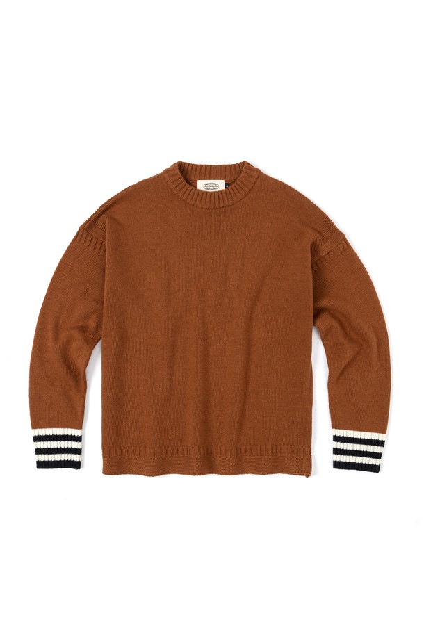 Amfeast - 스웨터 - MARINE SWEATER Brown