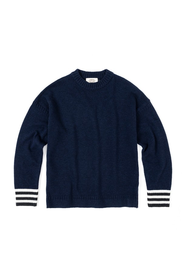 Amfeast - 스웨터 - MARINE SWEATER Navy