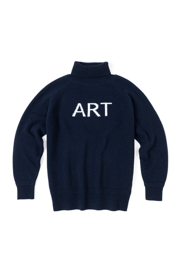 Amfeast - 스웨터 - ART TURTLE NECK KNITWEAR