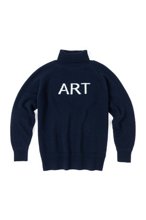 ART TURTLE NECK KNITWEAR